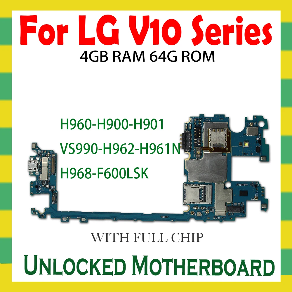 Аппарат не привязан к оператору сотовой связи материнская плата для LG V10 H968 H960A H960