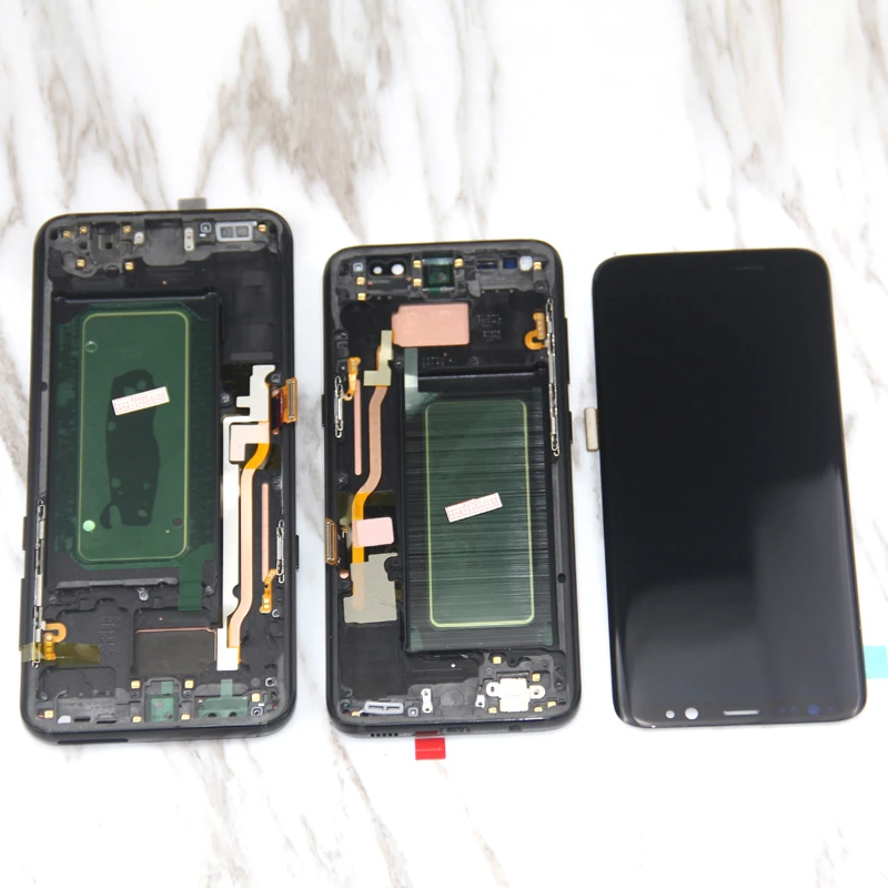 Amoled для Samsung Galaxy S8 plus G950 G950F G955fd G955F G955 ЖК дисплей с сенсорным экраном