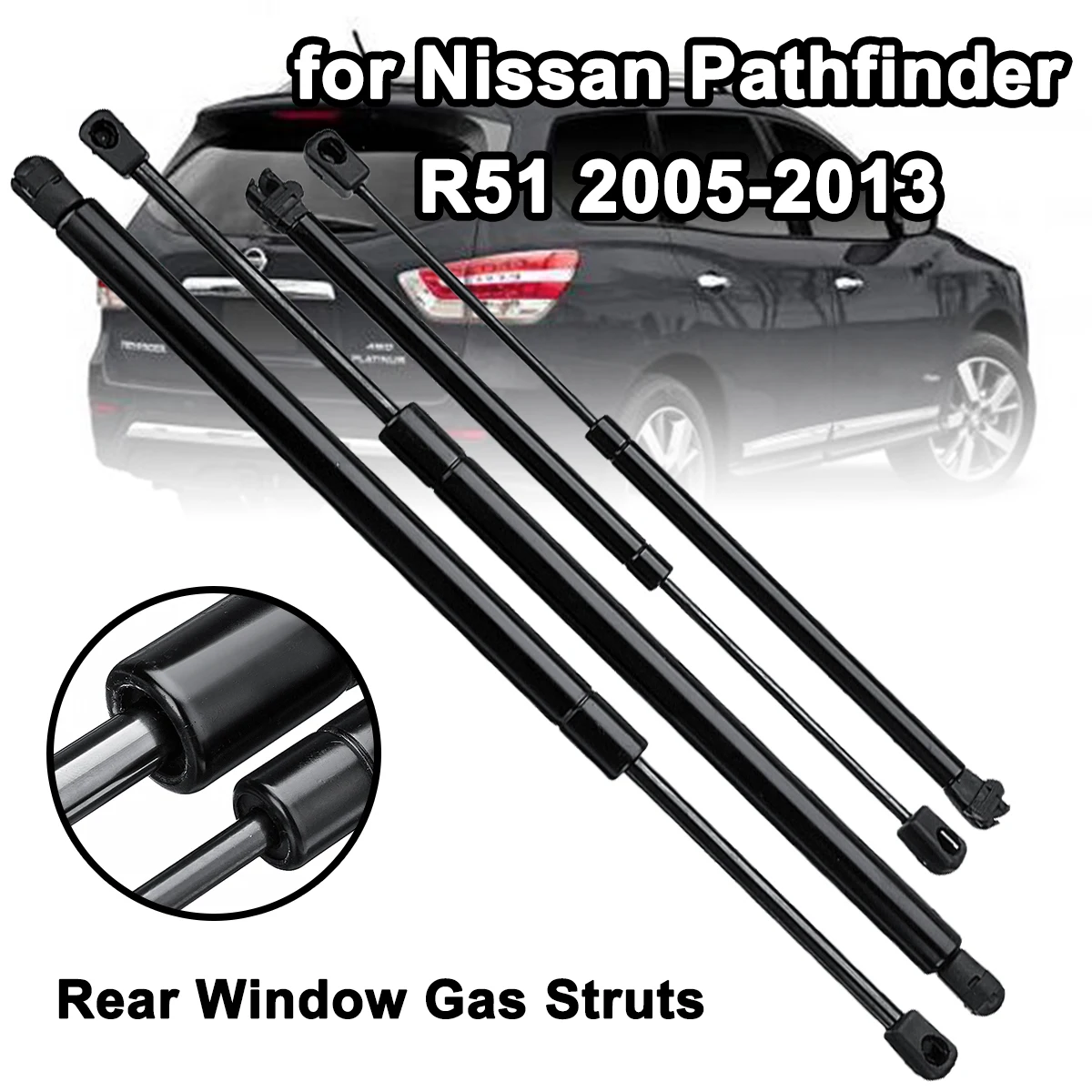 4 шт. автомобиля заднего окна багажника загрузки газовые стойки поддержка бар для