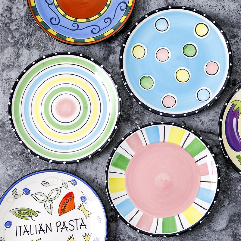 Креативная керамическая Западная посуда блюдо в европейском стиле для торта