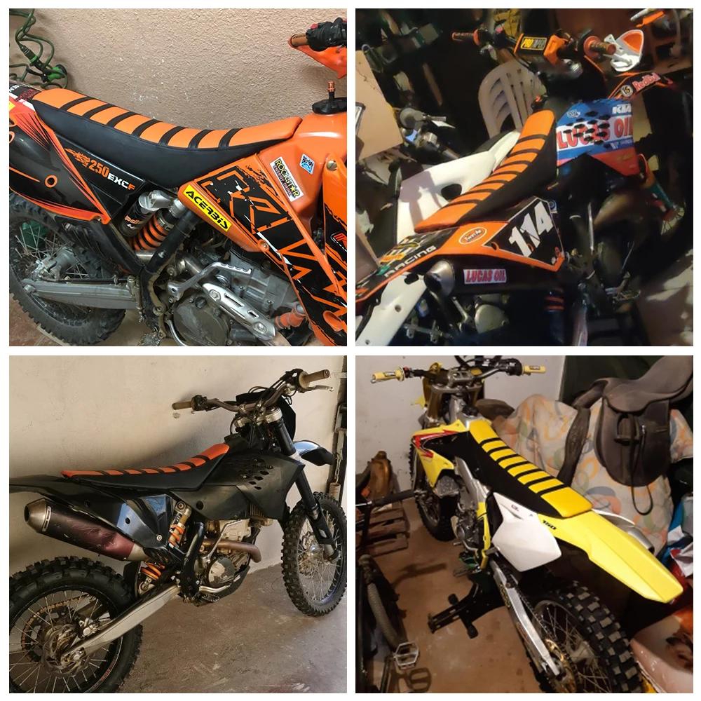 Нескользящий водонепроницаемый чехол на сиденье мотоцикла для SXF EXC XCF KXF YZF WR CRF |