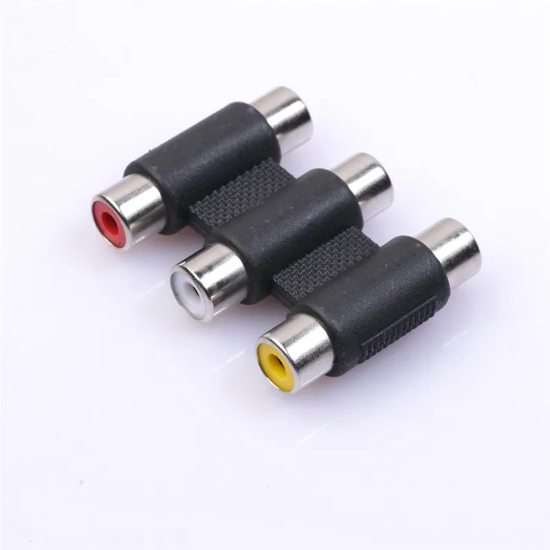 2 шт. тройной адаптер для мультимедийных устройств 3RCA | Электроника