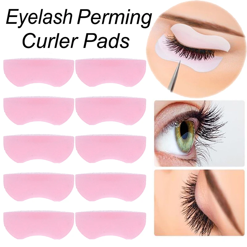 5 пар/компл. силиконовая ресница бигуди щипцы для завивки накладные ресницы щит Pad
