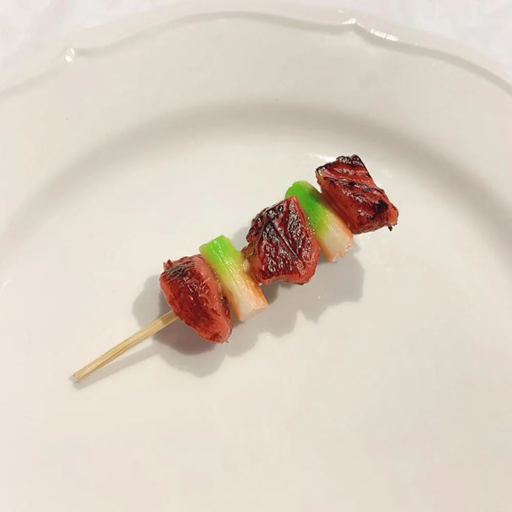 Заколки для волос с имитацией еды забавные заколки изображением свиных ребер