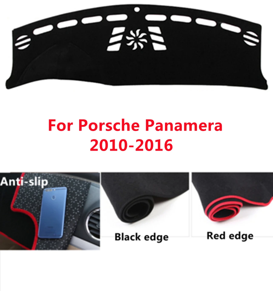 

Противоскользящий чехол для приборной панели автомобиля Porsche Panamera (2010-2016) 2011-12-13-14-2015, Противоскользящий коврик для приборной панели автомоб...