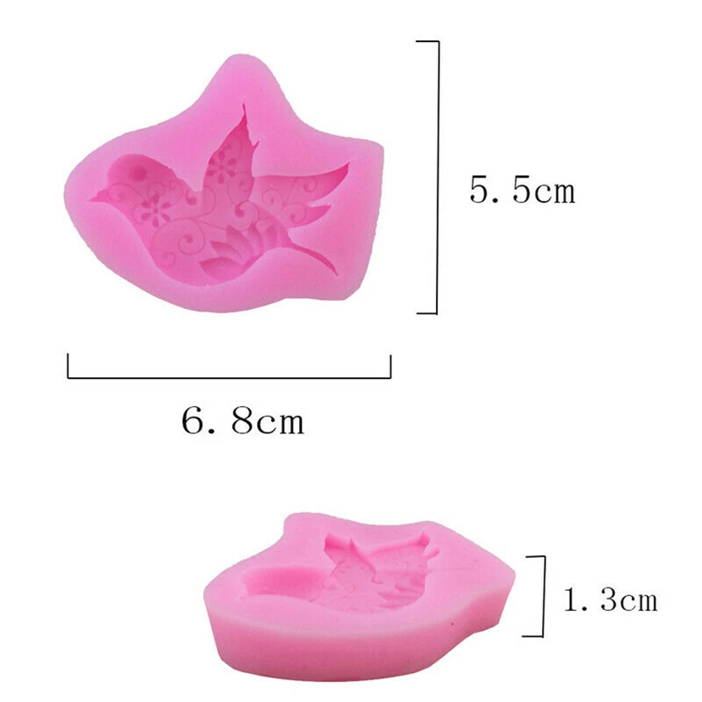 Дизайнерская силиконовая форма для мастики сосновых орехов стандартная