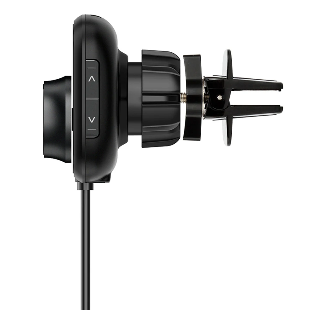 Автомобильный Bluetooth fm передатчик с магнитным держателем для телефона QC 3 0 зарядка