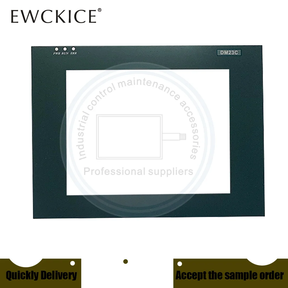 NEW DM23C I.DM23C.001 H.DM23C.001  DM23C HMI PLC Touch screen AND Front label Touch panel AND Frontlabel enlarge