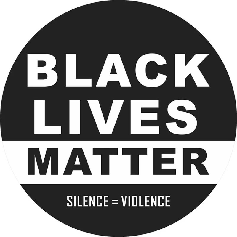 

60 Pcs Black Lives Matter Printed Car Bumper Sticker Anti-racism Movement Decal Automotive Decoration Car Exterior