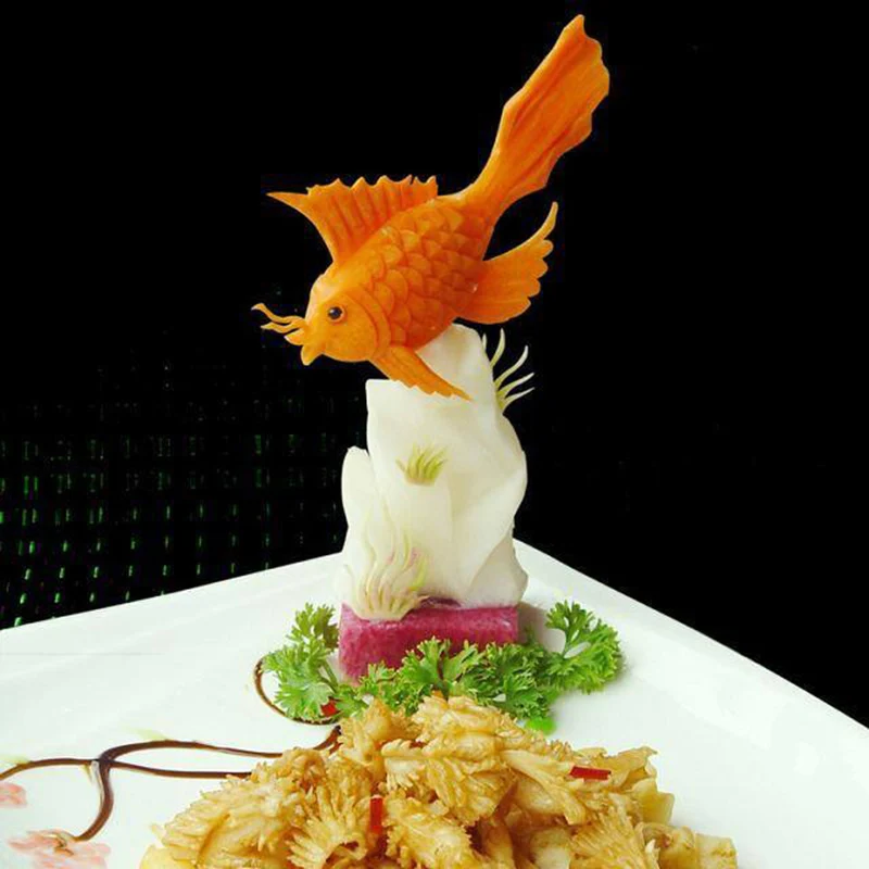 46 шт. кулинарный Карвинг набор инструментов для фруктов овощей еды обрезки