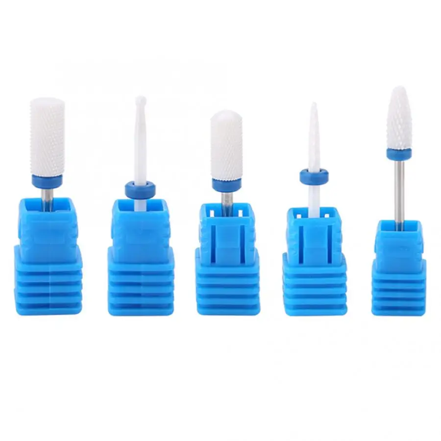 1 шт. керамическая шлифовальная насадка для ногтей сверла фреза дизайна