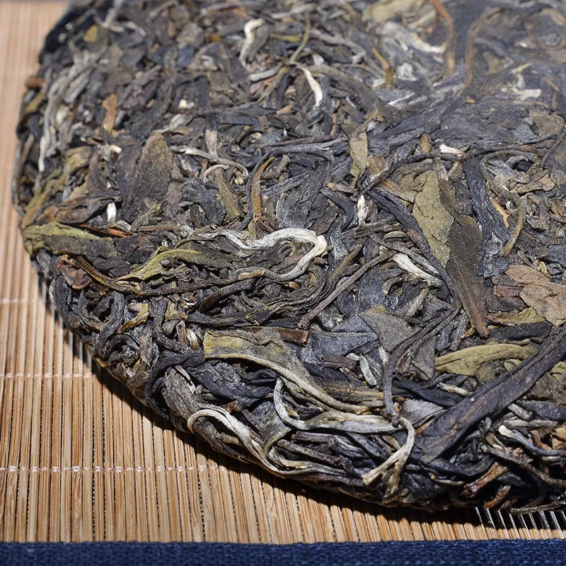 2012 ярдов 357 г сырье для чая пуэр Yunnan Ban Zhang Shen Pu erh китайский чай Menghai Shu