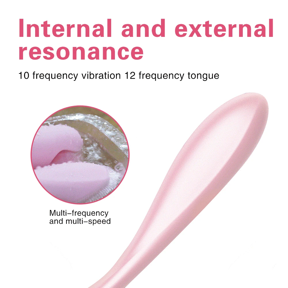 Rotation Dildo Vibrators Oral Sex Tongue Licking G Spot Clitoris Stimulator Toys for Women Female U Anal | Красота и здоровье