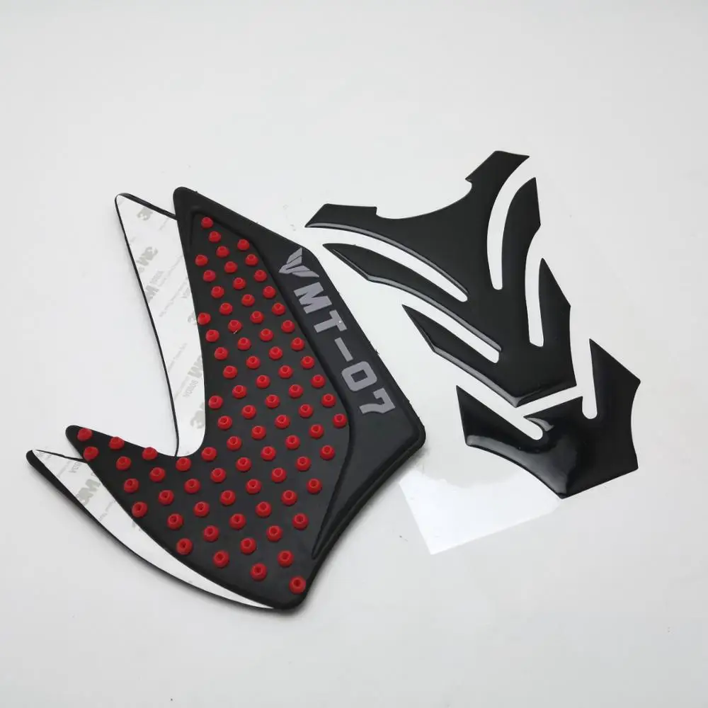 Противоскользящий центральный бак для мотоцикла + боковой газовый коленный