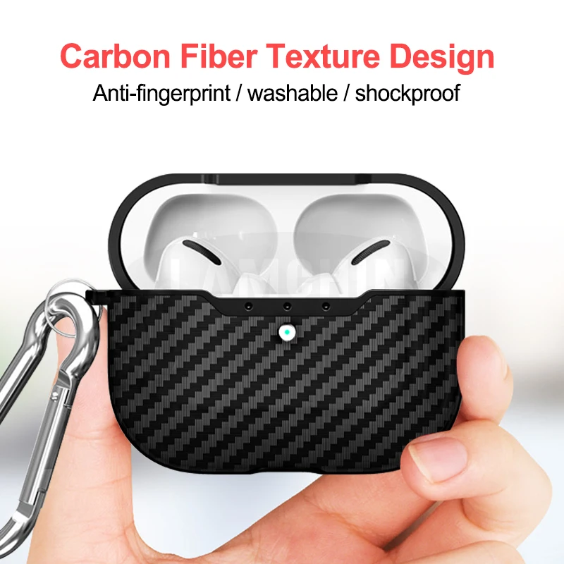 Чехол для наушников из ТПУ Apple Airpods 1 2 беспроводной защитный чехол Pro с крючком |