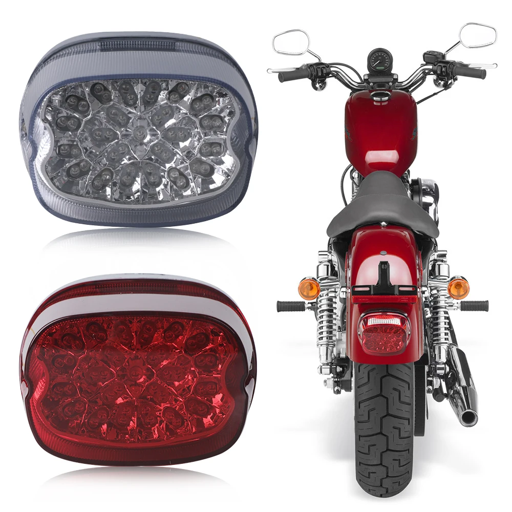 

Tail Light LED for Harley David integrated Turn Signals Harley Fatboy Sportster Dyna Road King Glides Fatboy XL 883 1200