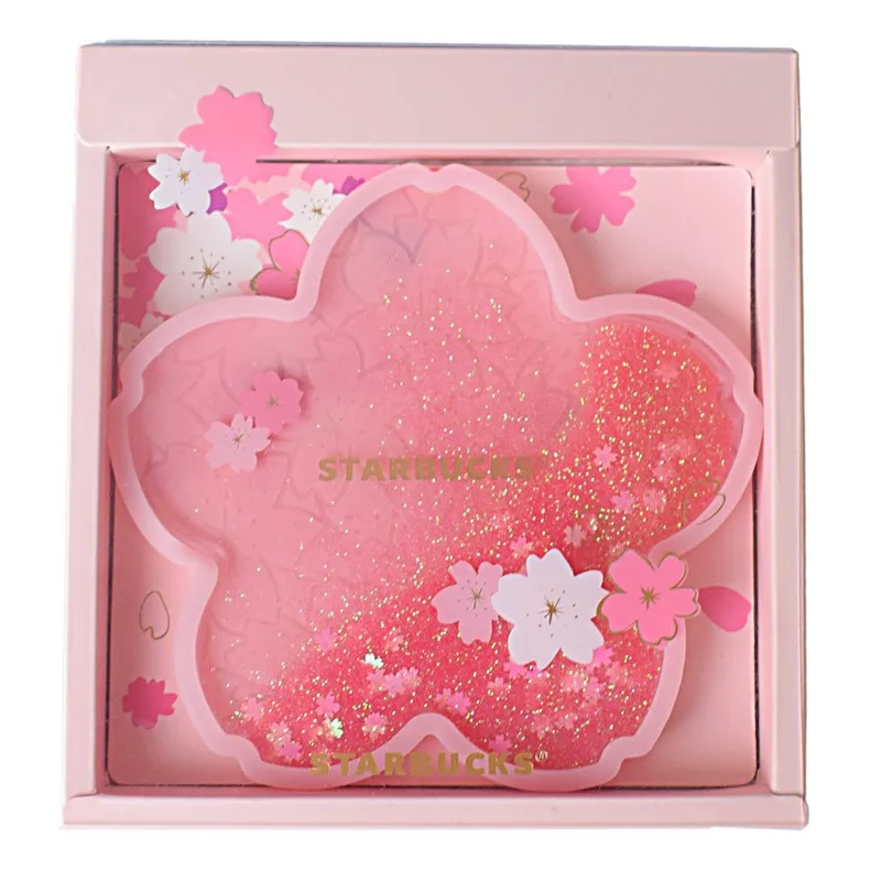 Силиконовые подставки с зыбучим песком Романтический Кролик вишневый цвет сезон