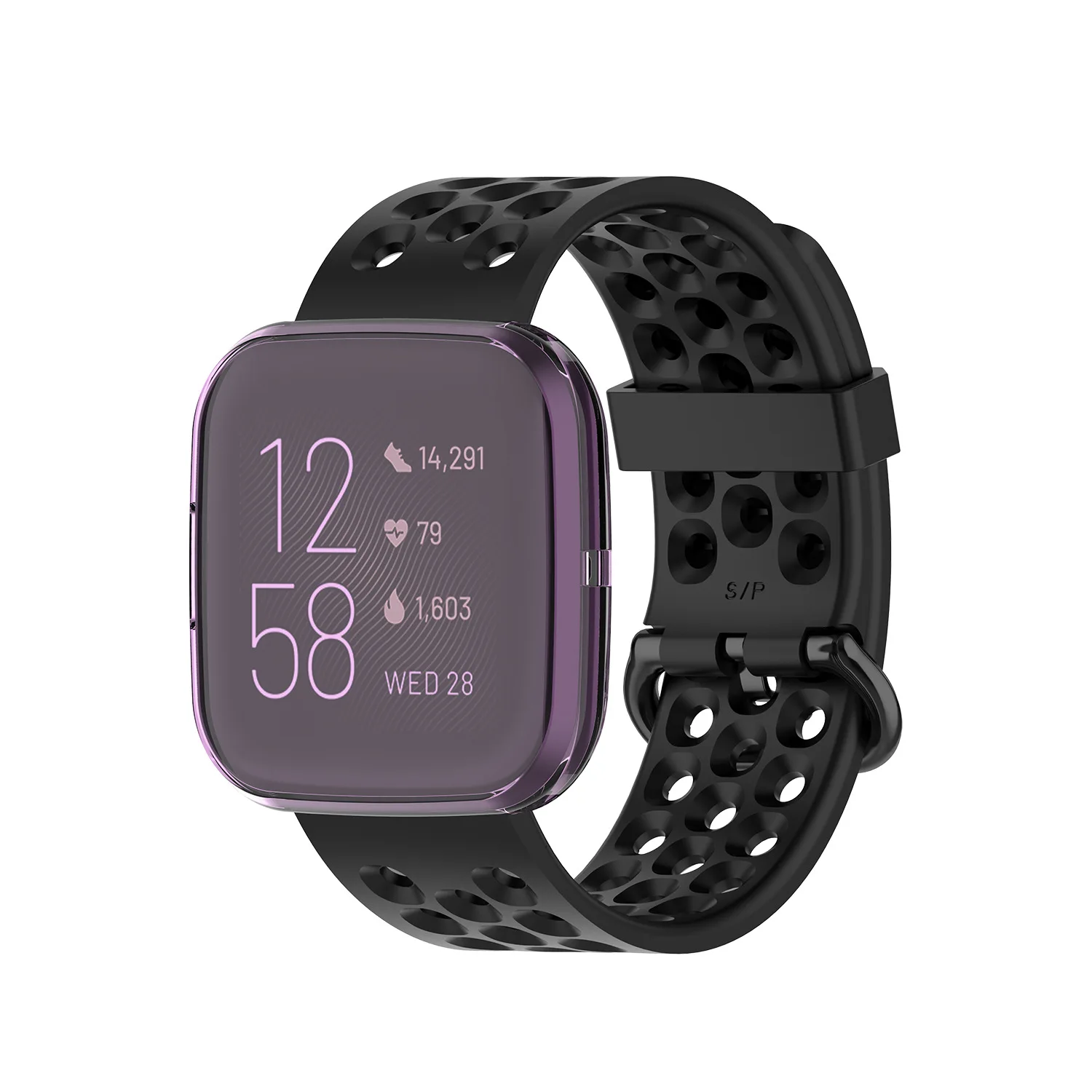 50 шт./лот мягкий ТПУ прозрачный силикон чехол для Fitbit Versa 2 Smartwatch защитный корпус Versa2 сменные часы аксессуары