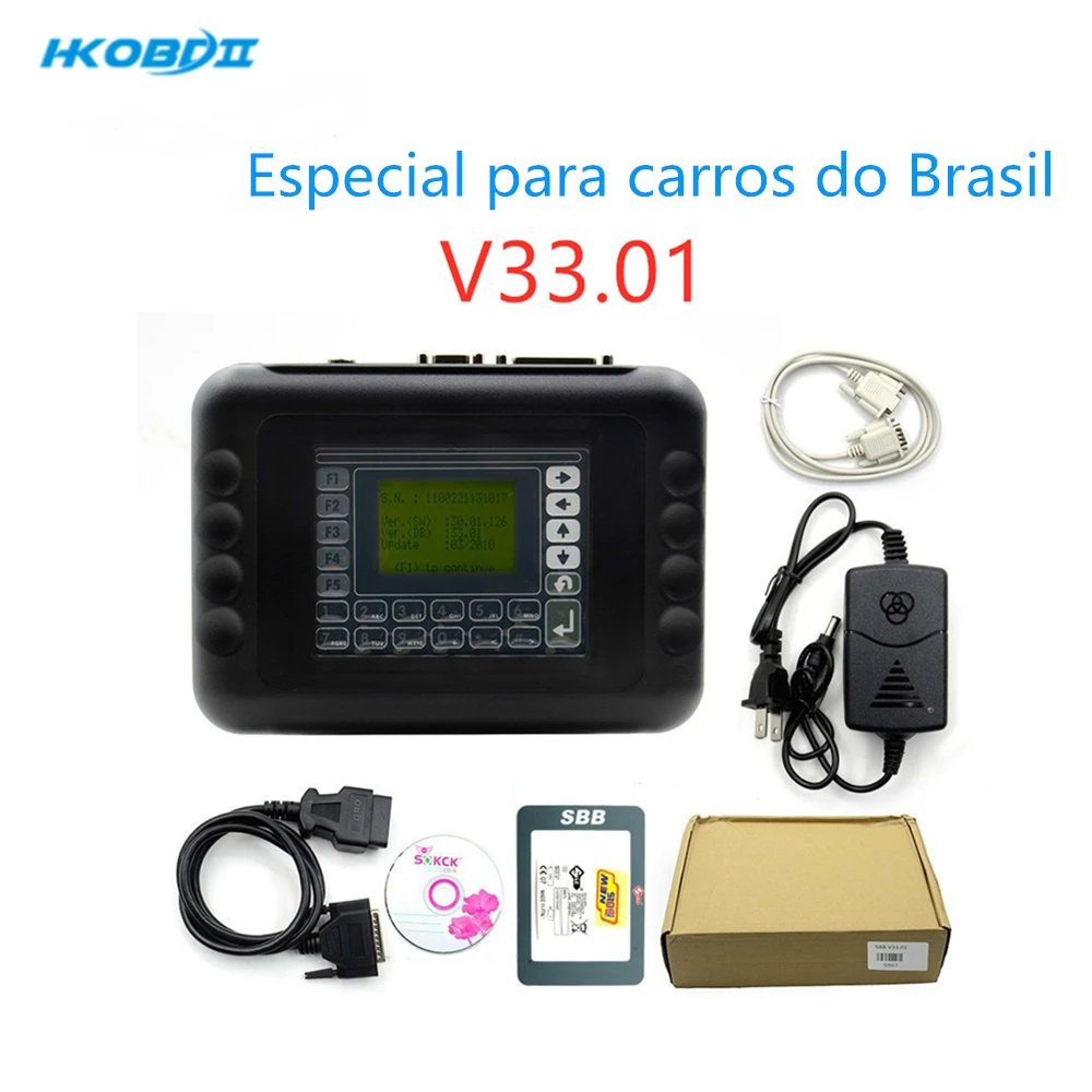 Программатор ключей HKOBDII SBB V33.01 V33.02 V46.02 V48.89 Pro2 поддержка автомобилей на 2017 замена