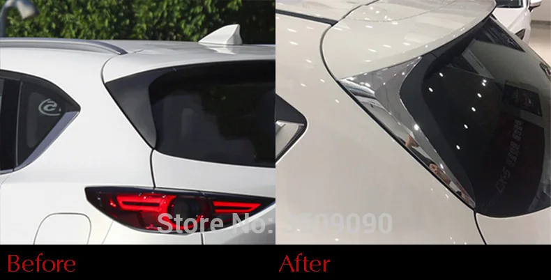 Стайлинга автомобилей Защита от солнца на заднее стекло авто угловой отделкой