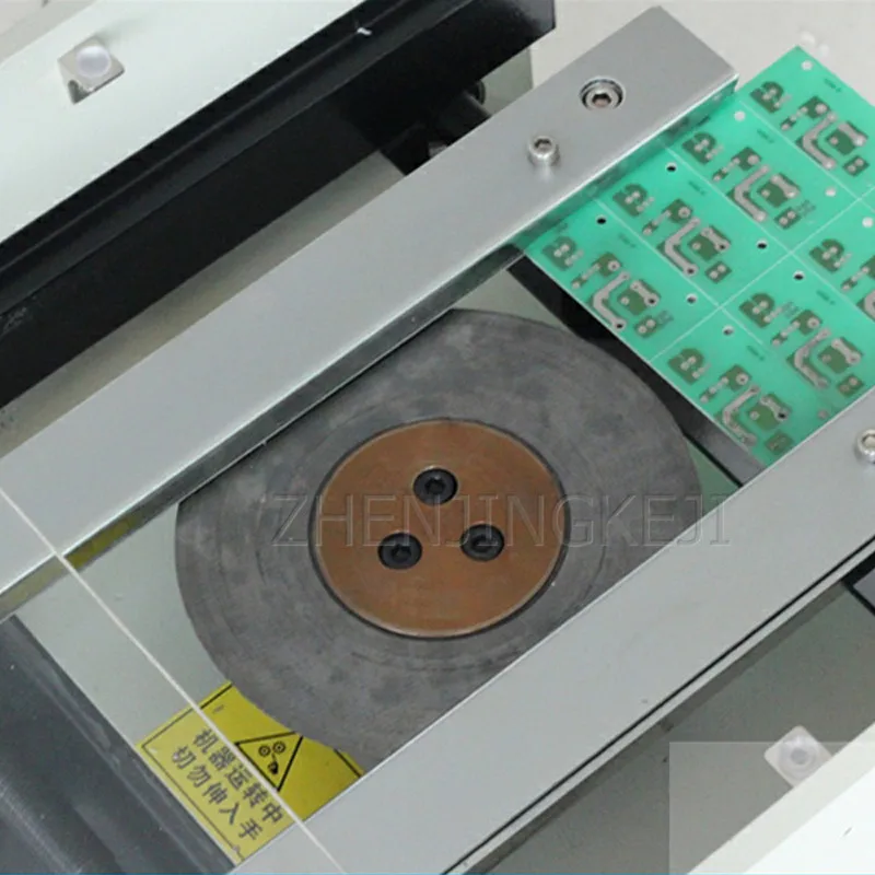 

220V Circuit Board Cutting Machine Commercial Width And Height Adjustable Linear Slicing Protection Blade For Cutting Mechanics