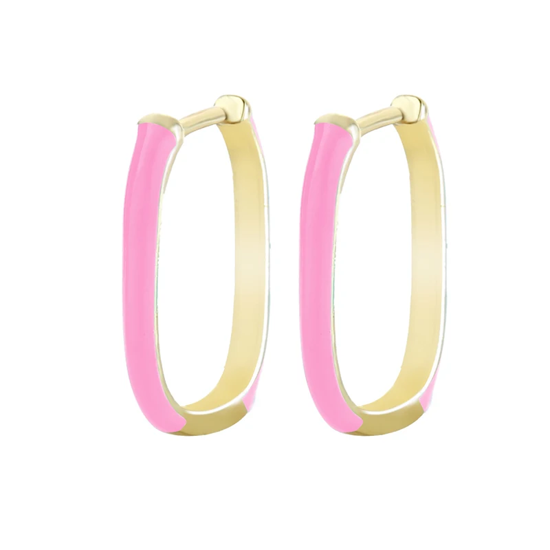 

2021 New Fashion Earrings For Woman Simple Temperament Girl Arc Punk Hip Hop Jewelry Exquisite Gift Party Date