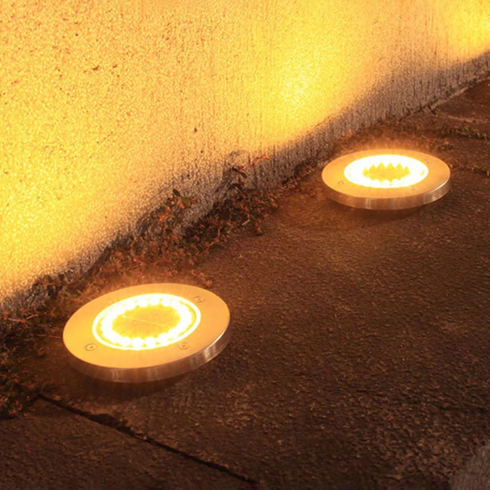 

LED Solar Pathway Lights Waterproof Outdoor Lamp Outdoor Lighting LED Ground Garden Decorative Small Tube
