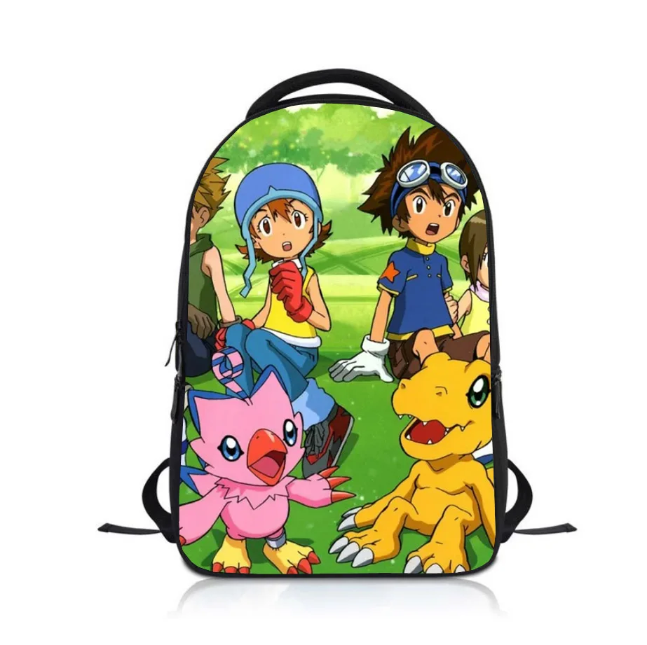 Рюкзак для студентов с аниме Digimon, школьный ранец, детский мультяшный ранец для мальчиков и девочек, детская сумка для книг