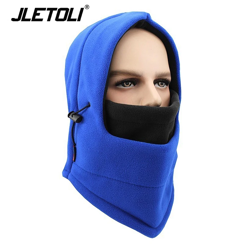 JLETOLI теплая уличная зимняя Бандана Маска Для Лица Шарф для велоспорта Лыжный Спорт Маска для велосипеда флисовая Лыжная маска Спортивная маска для лица