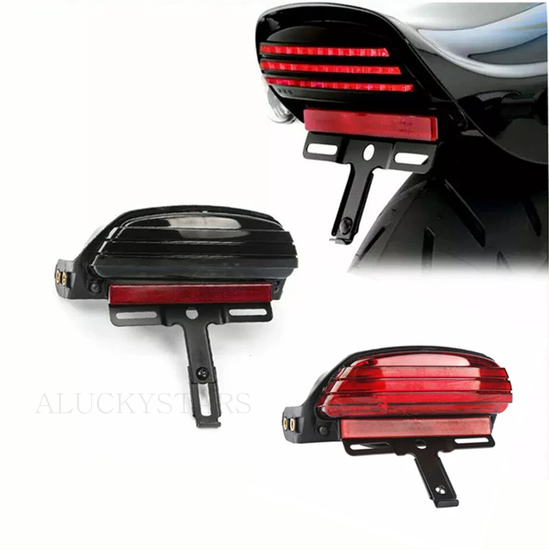 Светодиодный задсветильник фсветильник для мотоцикла Harley Dyna Fat Bob Softail FXST FXSTB FXSTC FXSTS FLSTSB 2006