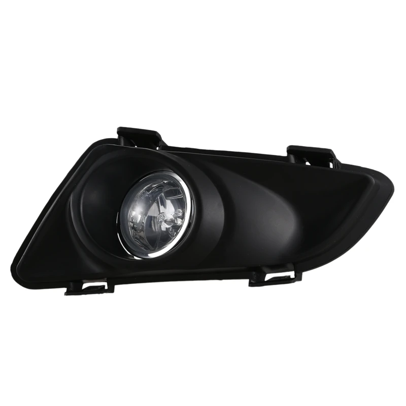 Front Right Left Clear Fog Lights Lamp Lens W/Wiring Kit for Mazda 6 2003 2004 2005 | Car Headlight Assembly