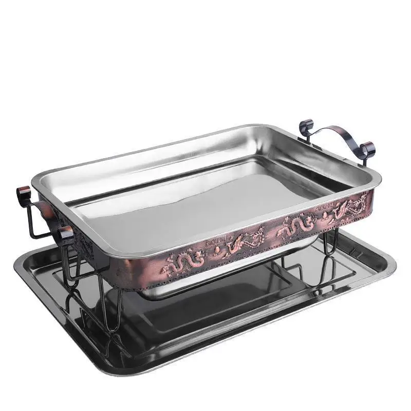 Портативная Паровая барбекю Корейская из углеродного волокна для уличного