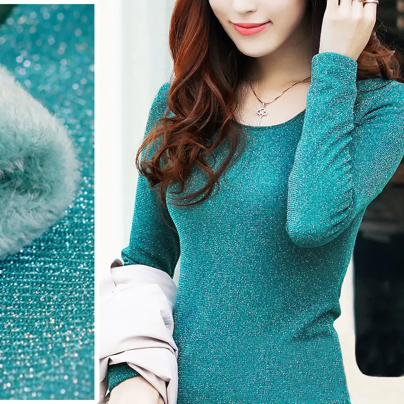 Женские футболки сезон осень-зима кружевная рубашка с круглым вырезом Женская