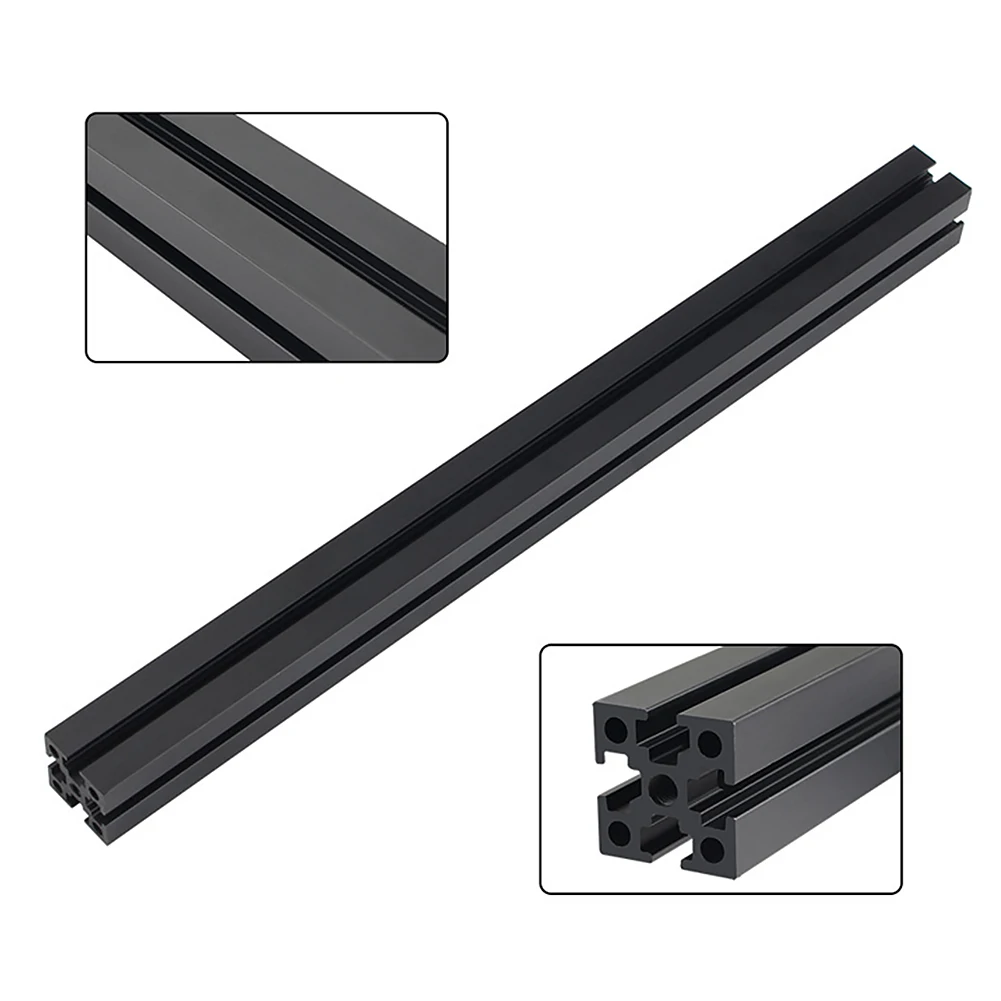 

With Holes Home Aluminum Alloy Portable Durable Practical DIY Office Frame Kit For 3D Printer Outer Bracket Accessories Smooth