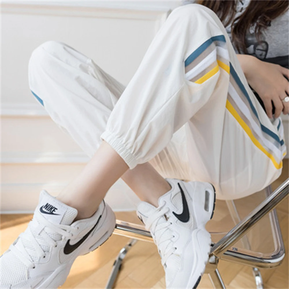 

korean fashion trousers women y2k pants harajuku sweatpants women joggers pencil pants plus size women clothing traf