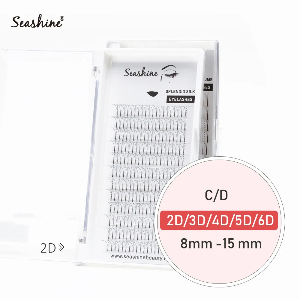 Seashine Premium 2D 3D 4D 5D 6D 7D предварительно сделанная русская объемная сушилка для ресниц