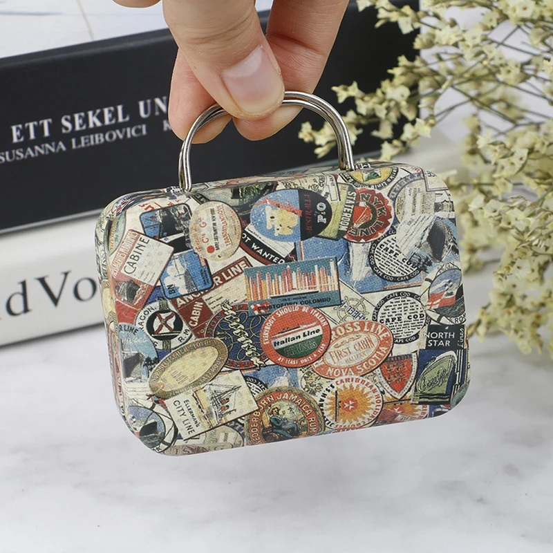 2020 Модный Роскошный чехол из стали с накладными ресницами пустой для хранения