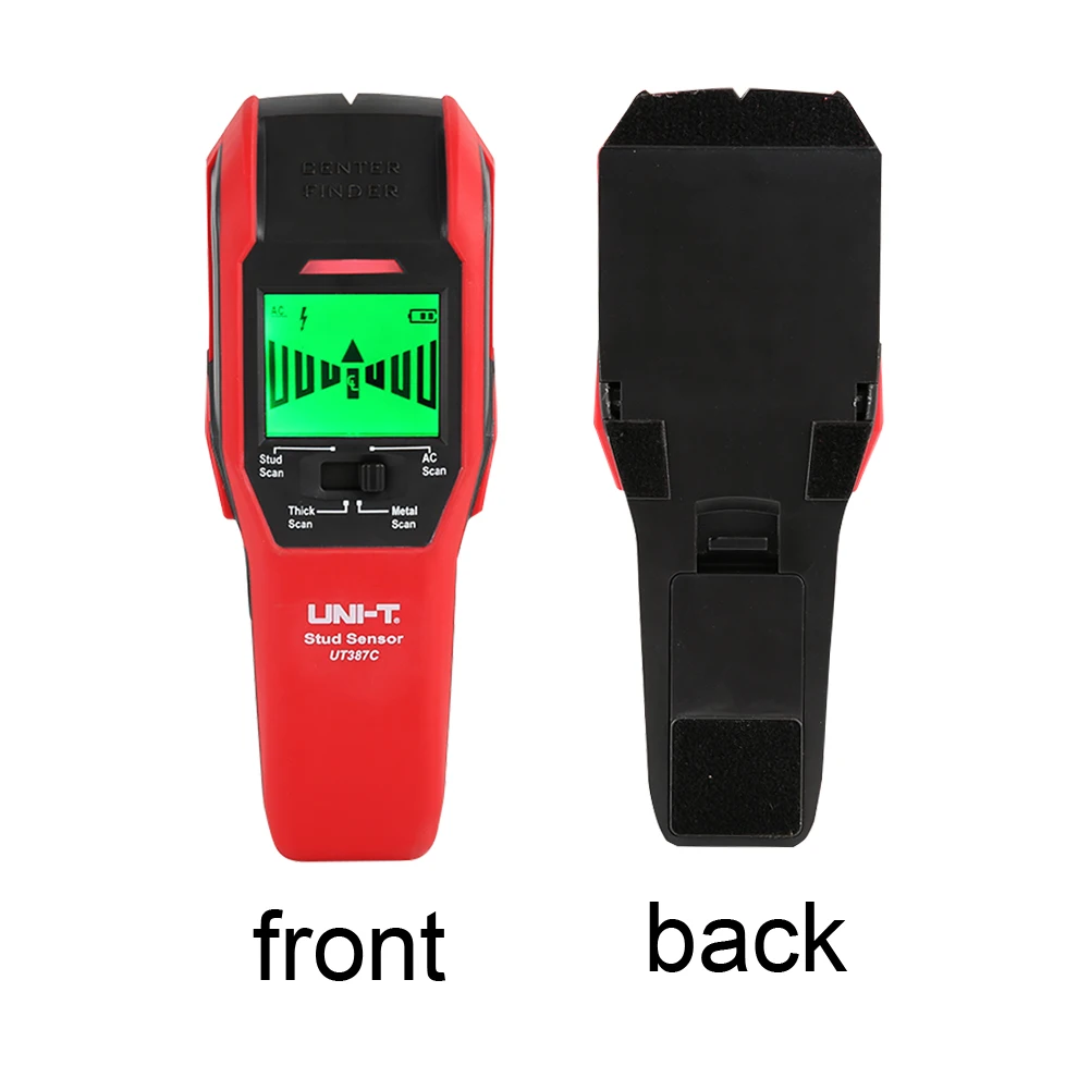 

LCD Backlight Sensor Diagnostic Tools Metal Detector Wall Scanner Wood Warning AC Cable Professional Ergonomic Multifunctional
