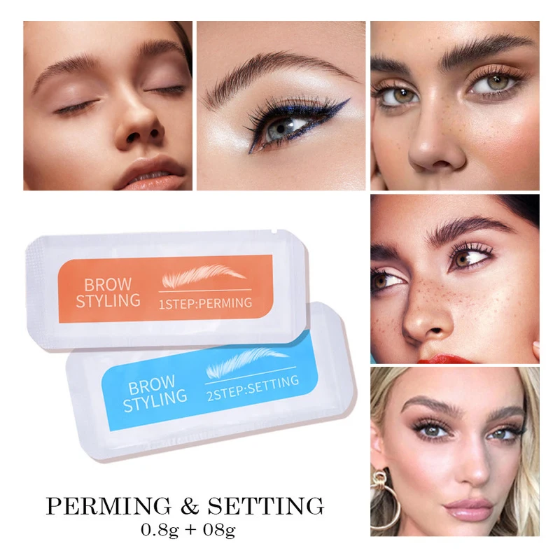 Набор для ламинирования бровей лосьон укладки полуперманентный косметический