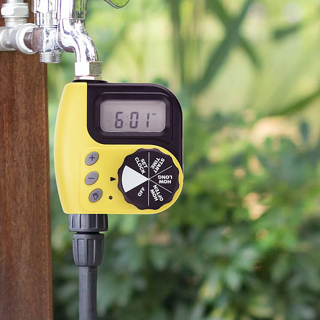 

Digital Programmable Water Timer Weatherproof Garden Lawn Faucet Hose Timer Automatic Irrigation Controller