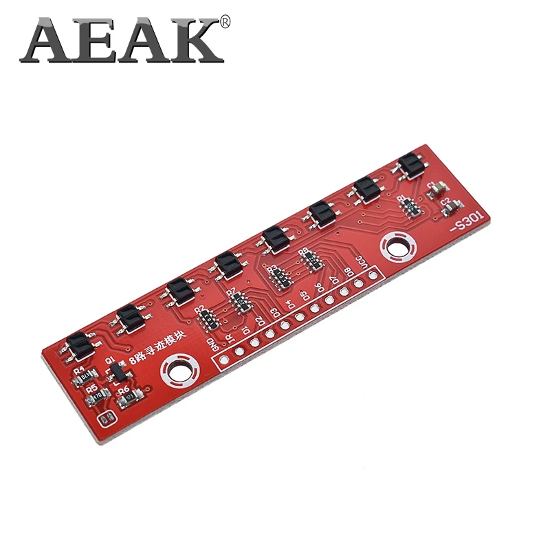 Модуль отслеживания AEAK 8 бит модуль инфракрасного датчика для Arduino|Интегральные