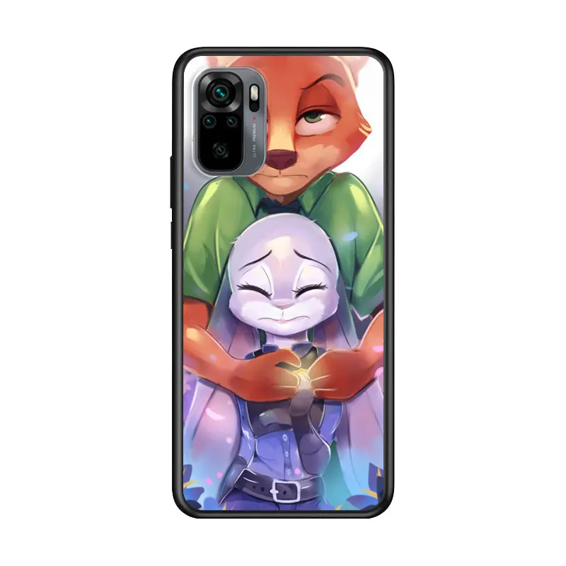 

Zootopia Judy Hopps for Xiaomi Redmi Note 10 10S 9 9T 9S 9Pro Max 8T 8Pro 8 7 6 5 Pro 5A 4X 4 Soft Black Phone Case
