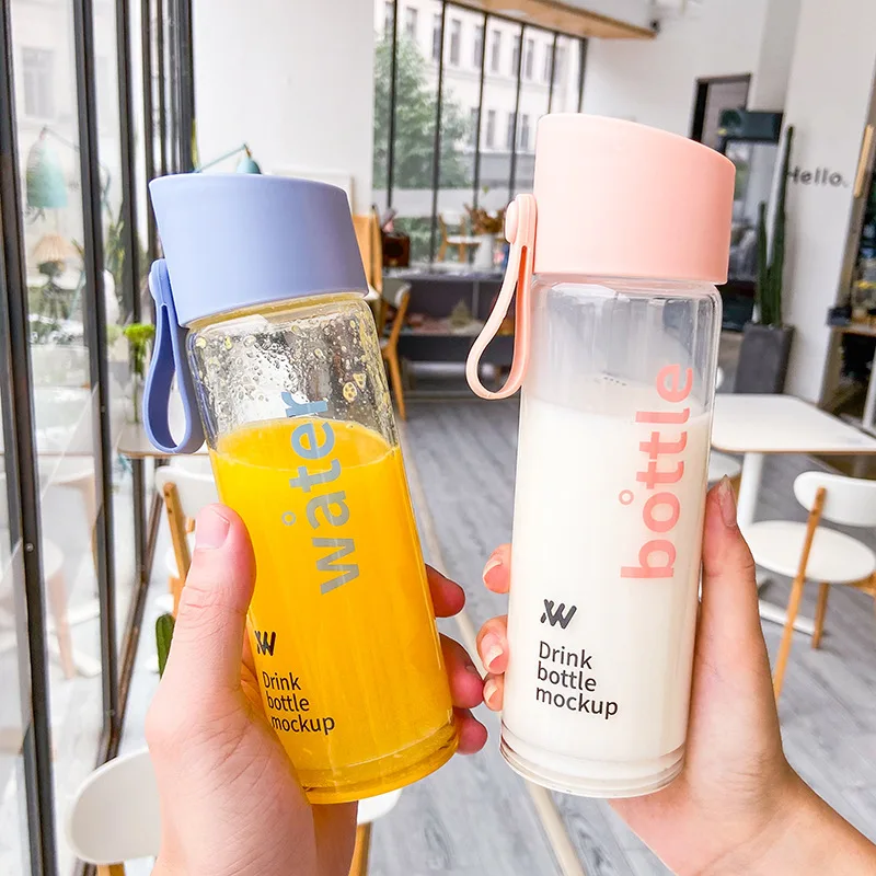 Бутылка для сока с крышкой пара бутылок воды уличная бутылка посуда графин