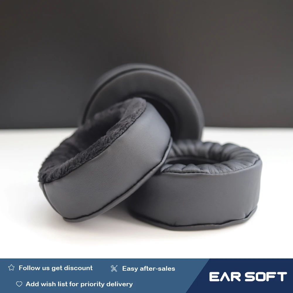 Earsoft Replacement Ear Pads Cushions for Rapoo VH600 Headphones Earphones Earmuff Case Sleeve Accessories