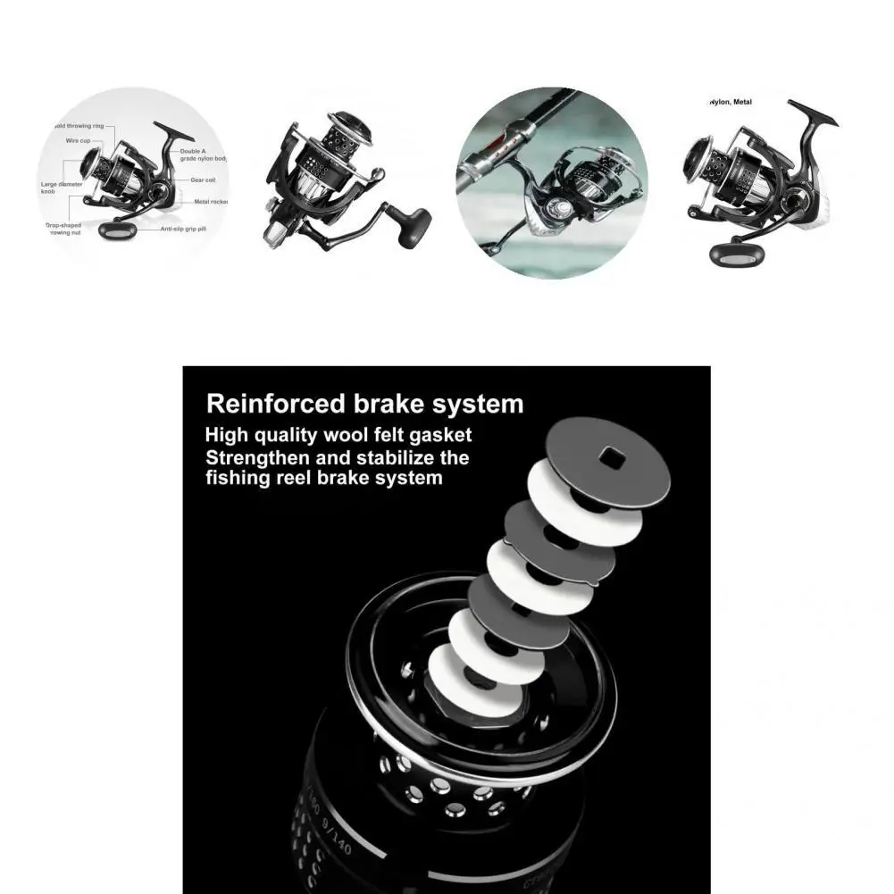

High Strength High Stability Smooth Wire Collection Spinning Reel for Fisherman
