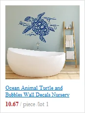 Zee dier gigantische octopus tentakels виниловые muur аппликация морской стихл badkamer Home decoratie beweegbare kunst обои YS09