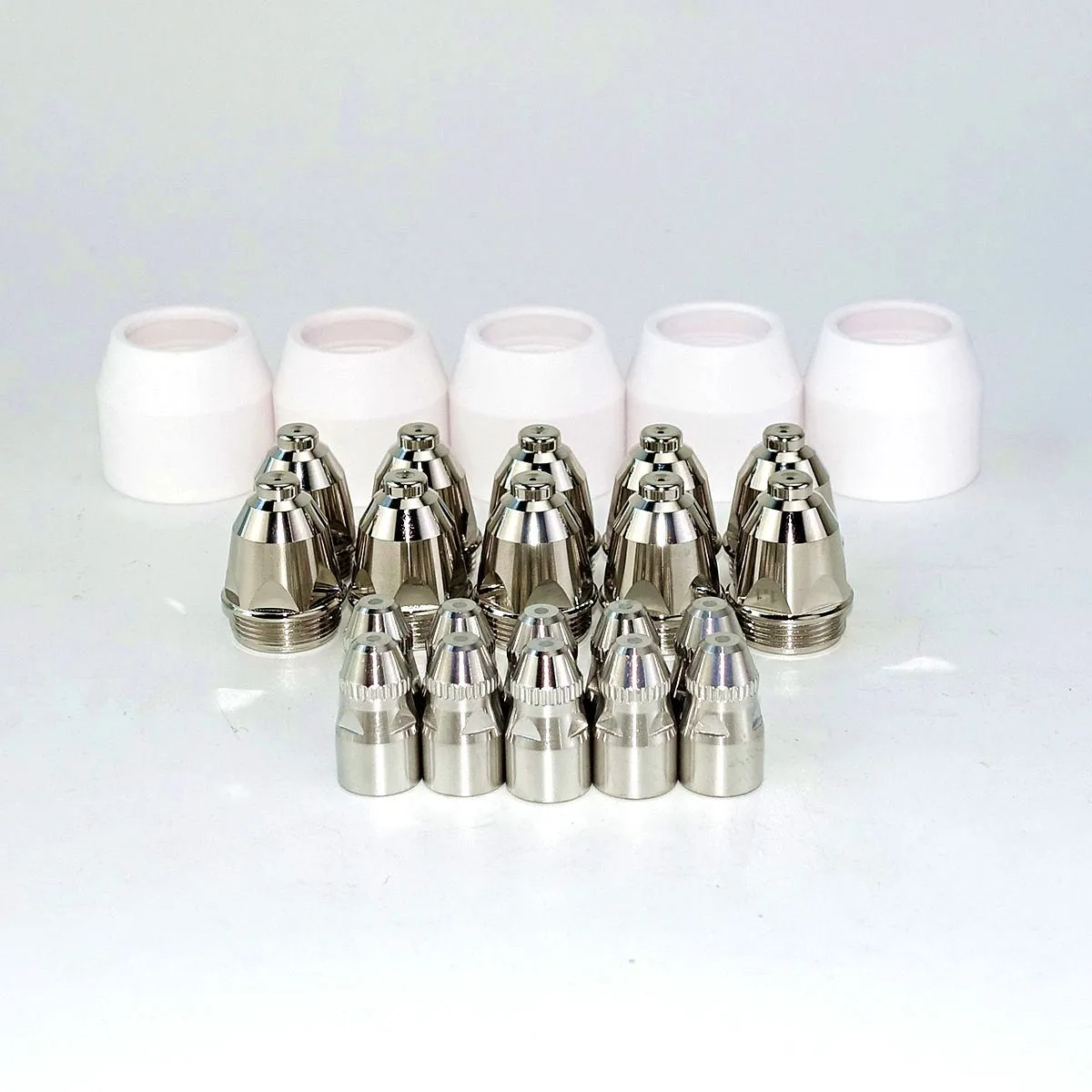 

25 Pcs/set Electrodes Accessories Nozzle Tips Cutting Torch Efficiency