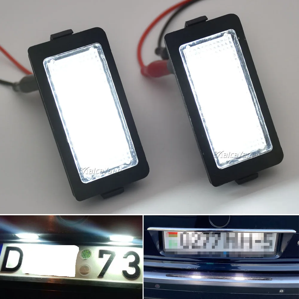

Car Accessories LED License Number Plate Light Lamp For BMW E38 7 Series 728i 730i 730d 740i 740d 740iL 750i 750iL 1995-2001