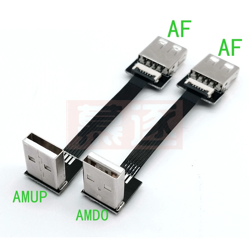 Фото FPC Гибкий Flache USB 2,0 Удлинитель кабеля Draht Daten Übertragung Kabel Super Speed Daten Verlängerung кабель Für Monitor M №5