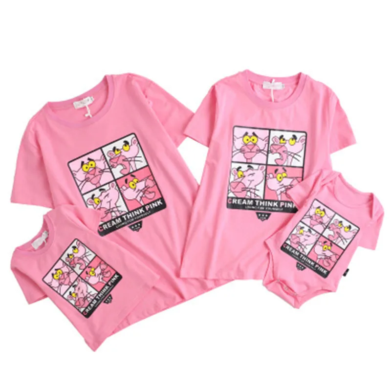 2020 новый дизайн семейная футболка с короткими рукавами одежда для папы мамы и